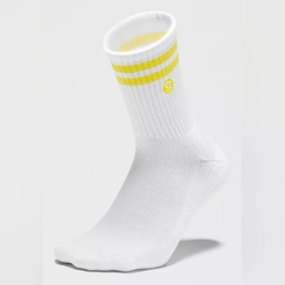 lululemon athletica Unisex Daily Essential Quarter Length Socks New!